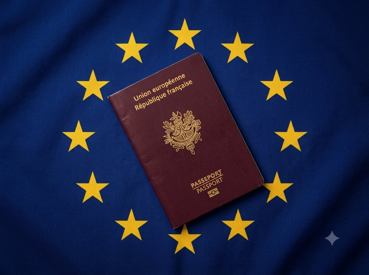 European Union passport photo session